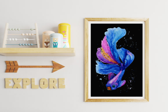 Download Gute Sea Fish,Room Decor, Kids Wall Art - Wall art Collection