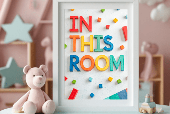 Download In This Room Poster: Kids Wall Art - Wall art Collection