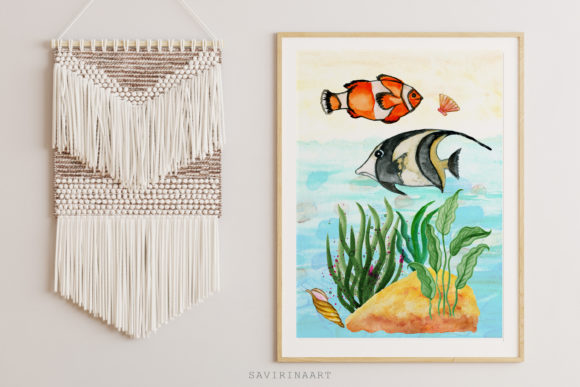 Download Gute Sea Fish,Room Decor, Kids Wall Art - Wall art Collection