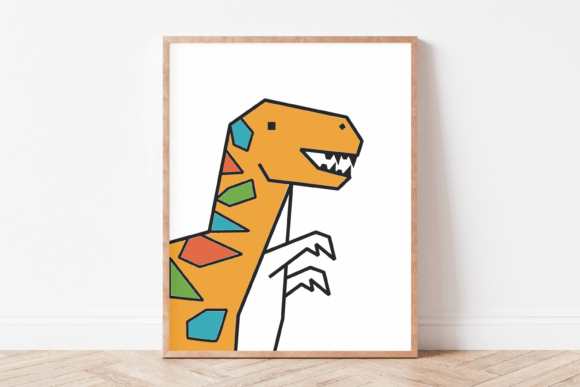 Download Dinosaur Wall Art, Children Wall Art - Wall art Collection