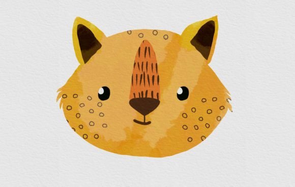 Download Cute Woodland Watercolor Animal - Premium Resources