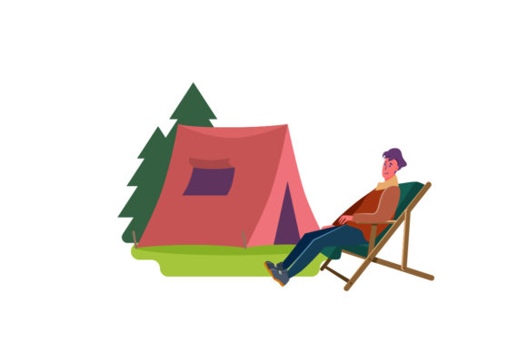 Download Camping Travel Illustration - Premium Bundle